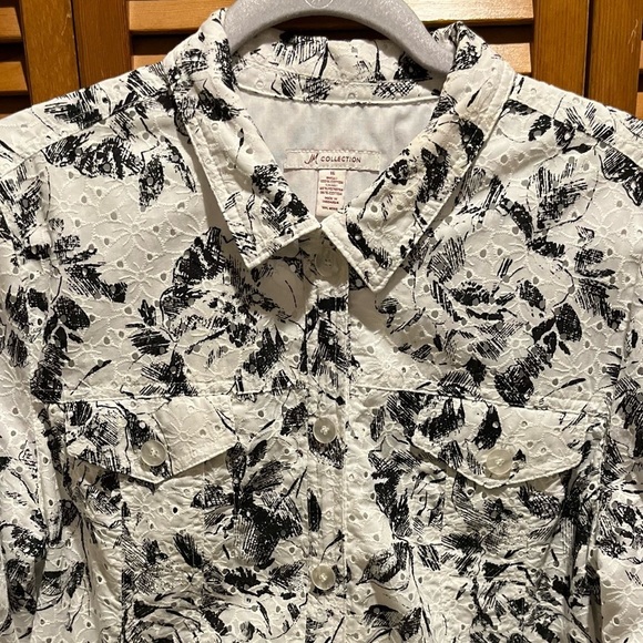 02. WOMENS JM COLLECTION 16 SHACKET - Picture 3 of 8